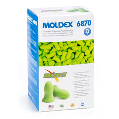 Moldex Meteors 28 dB NRR earplugs offer strong noise reduction.
