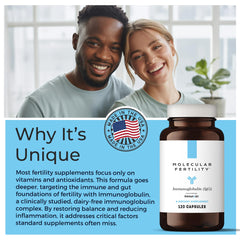 Made in USA mark for Molecular Fertility Immunoglobulin