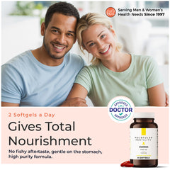 Ingredients label showing allergen-free formulation of VIVOMEGA