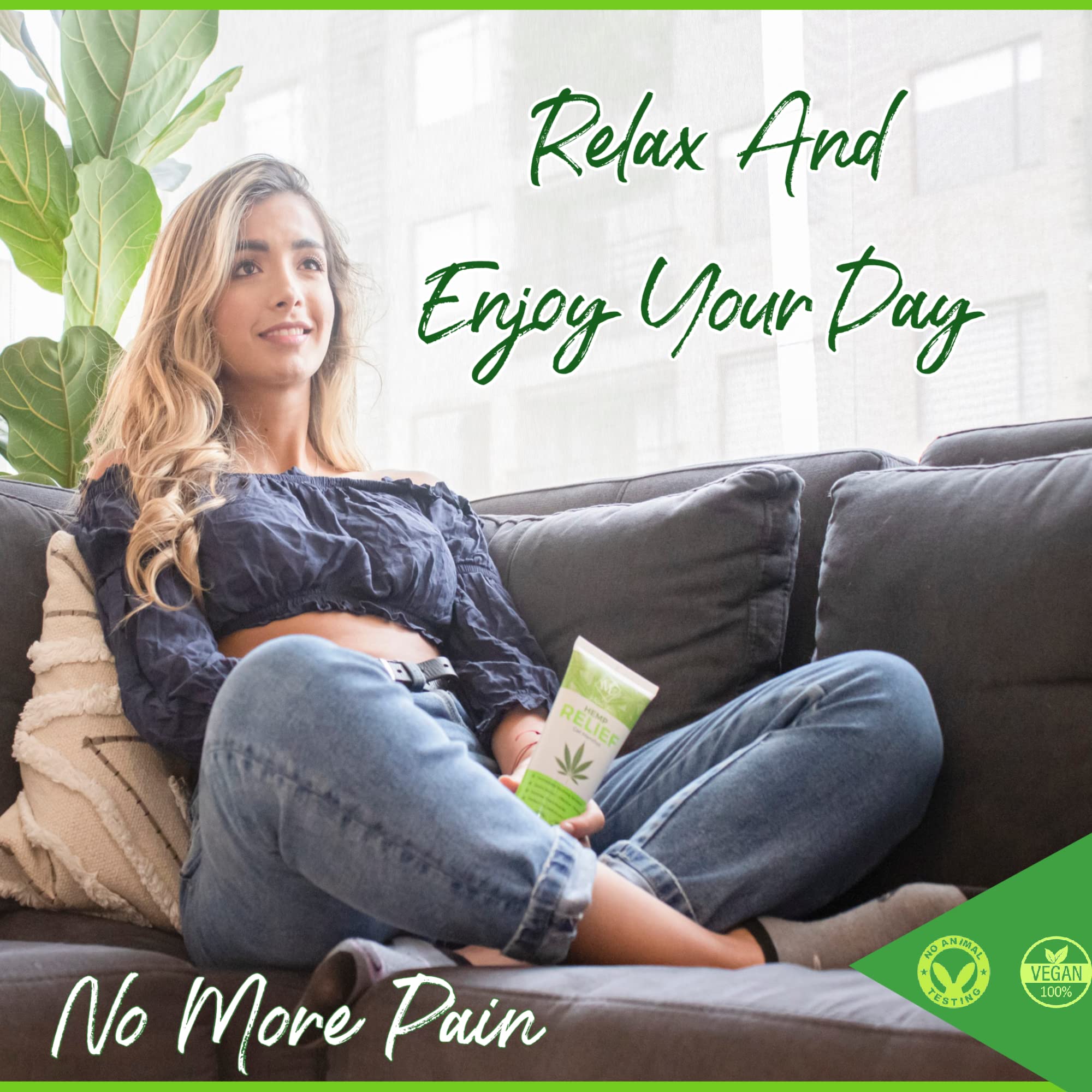 Moline You hemp cream with arnica signals natural comfort.