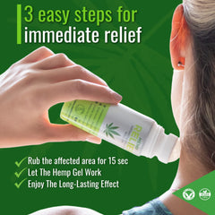 Moline You roll-on back targeting tension with non-greasy feel.