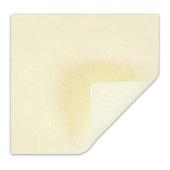 Molnlycke Exufiber Ag+ gelling dressing visual highlighting a 2x2 inch dressing for wound moisture management