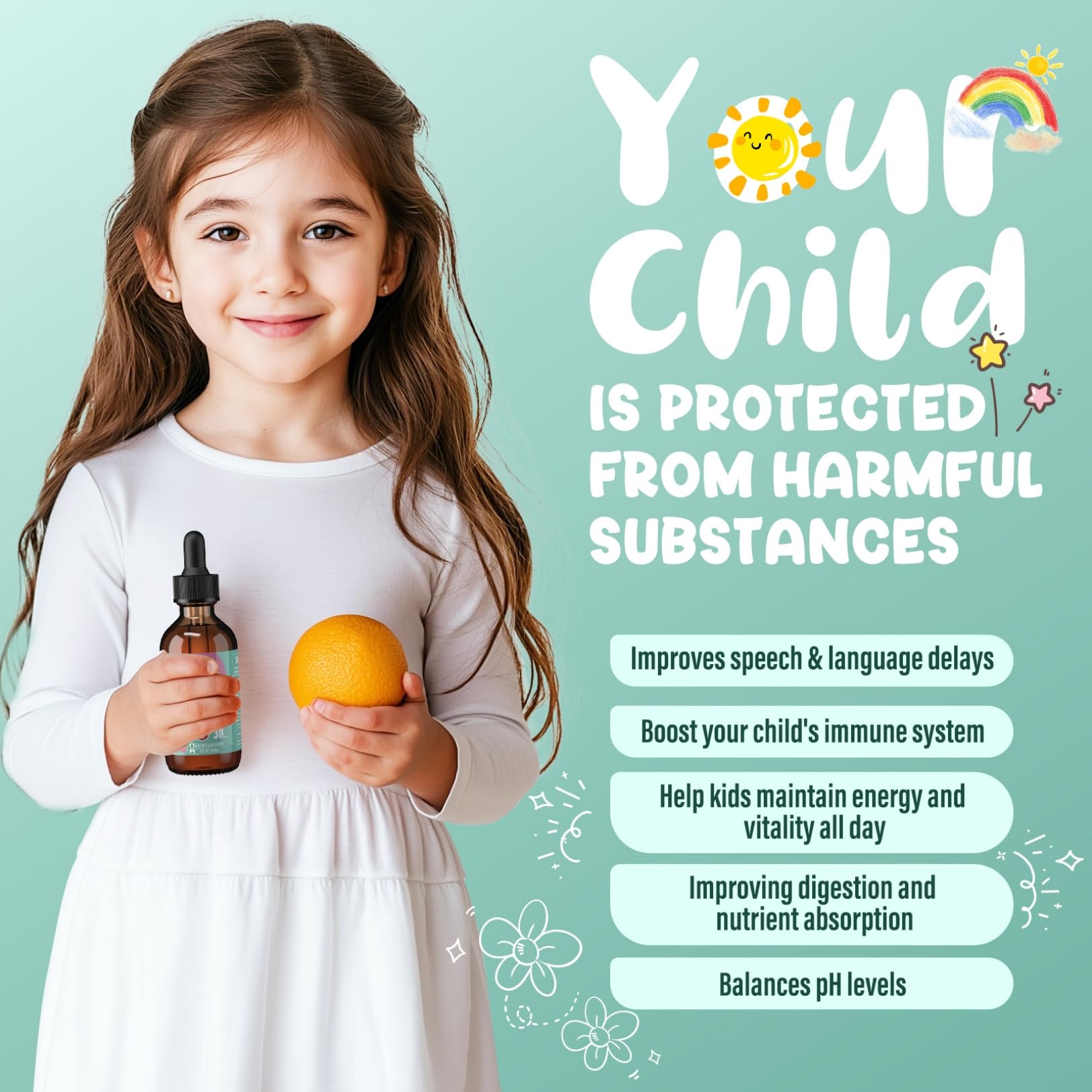 Molorik Pure Strawberry label showing kid-friendly flavor.