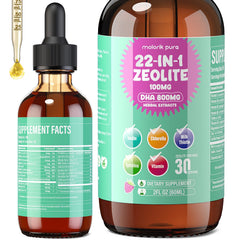 Molorik Pure Zeolite Detox kids bottle for gentle daily support