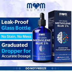 MOM NUTRIX alcohol-free formula highlighted for clean supplementation.