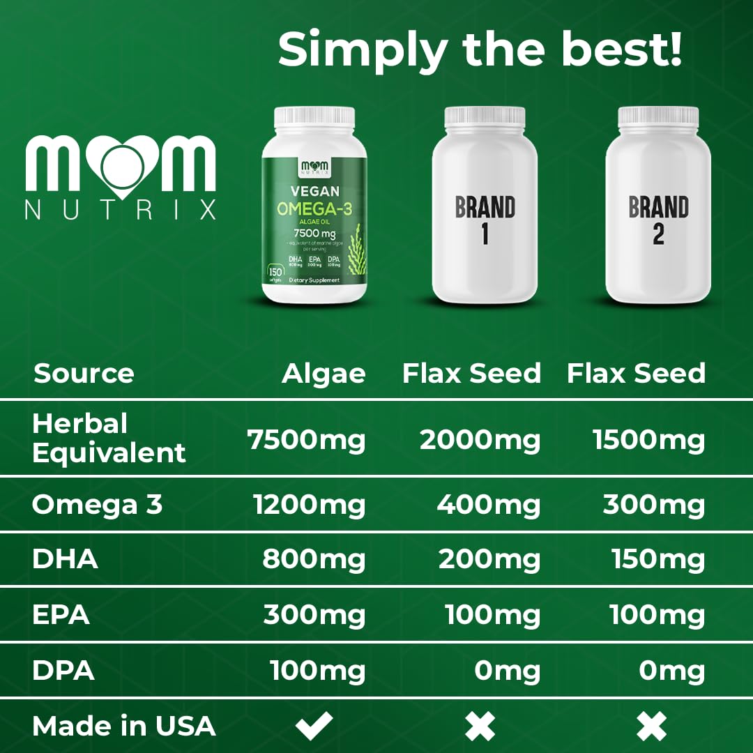 MOM NUTRIX organic non-GMO seal on label