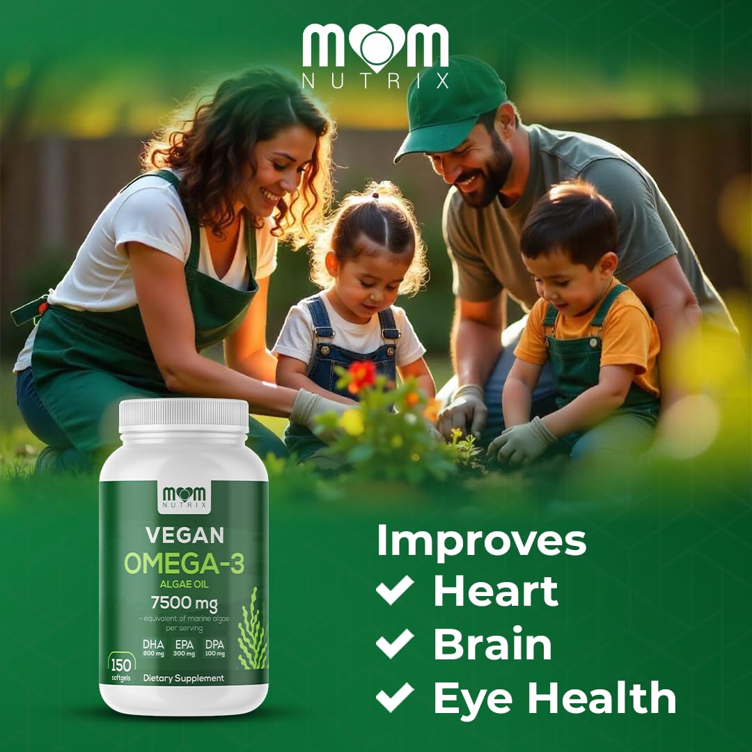 MOM NUTRIX sustainably sourced packaging emphasizing organic origin