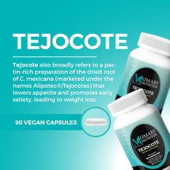 MOMARY NUTRITION Tejocote Root visuals suggest natural support for balanced wellness.