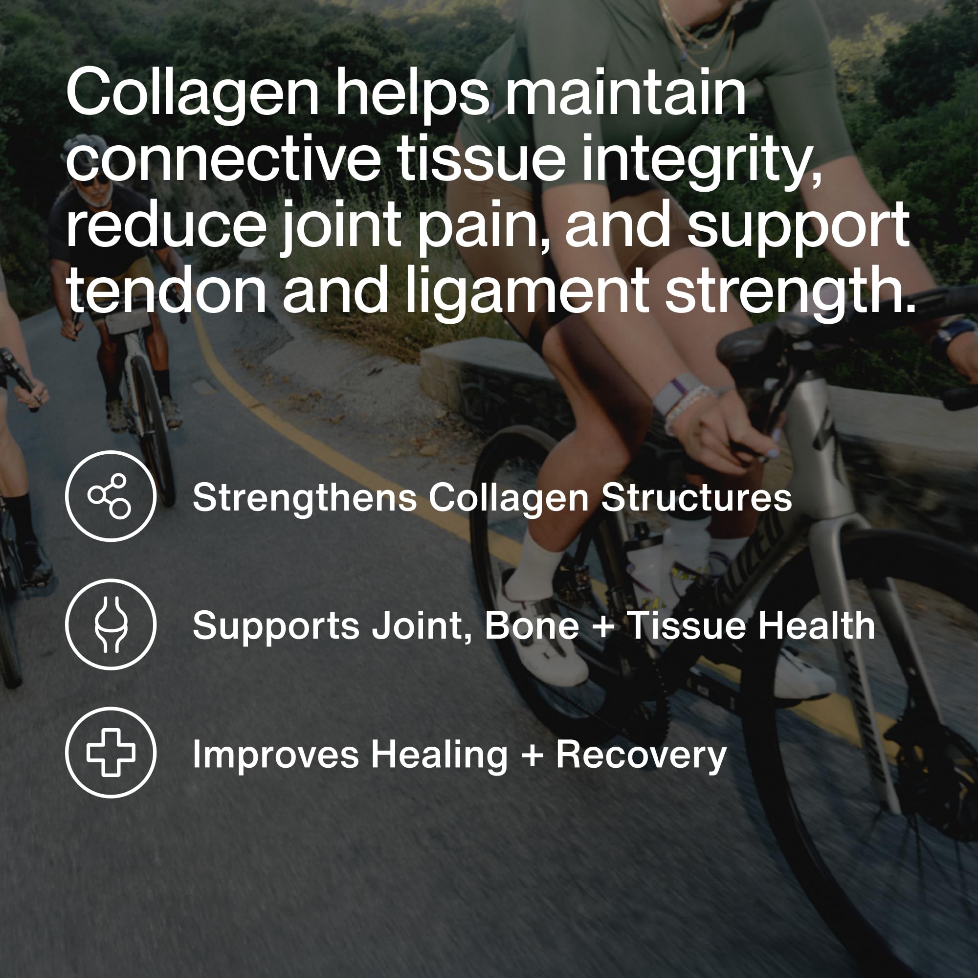 Momentous Collagen Shot front view highlighting wild berry flavor for daily refreshment