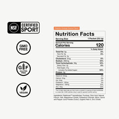 Momentous Fuel label shows key electrolytes for hydration and performance