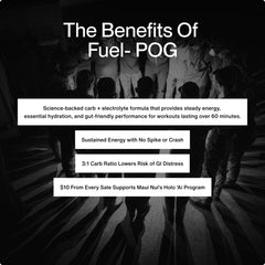 Pour Momentous Fuel into water during a training session