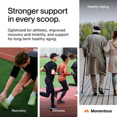 Momentous Grass-Fed Collagen Powder mix dissolves smoothly in drinks