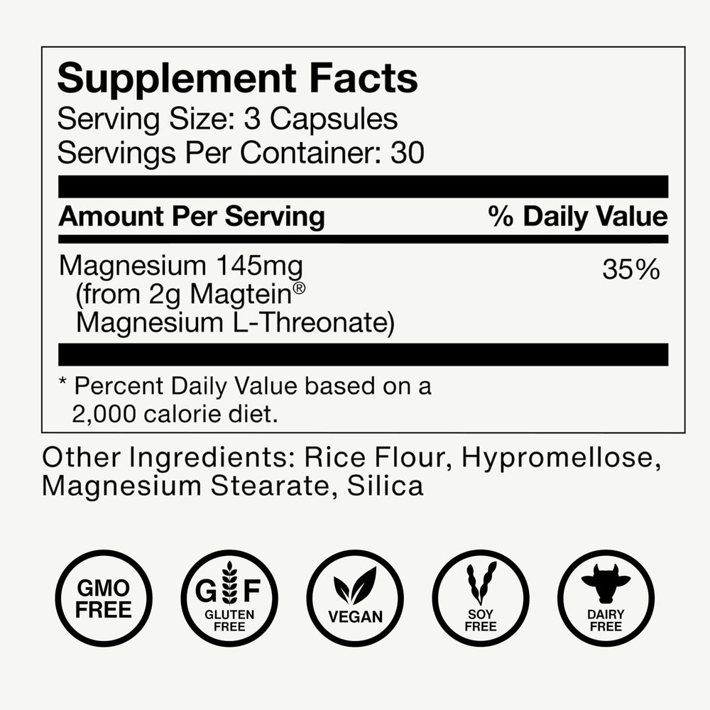 Momentous Magtein NSF-certified label indicating sport-friendly quality.