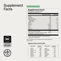 Momentous NSF for Sport badge on packaging signals trusted quality.