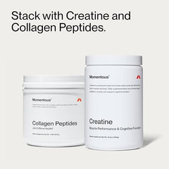 Momentous Women's Three close-up of capsules shows color and texture