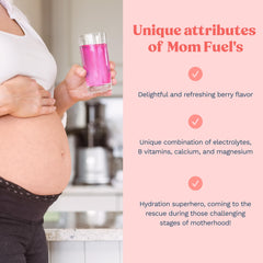 Mommy Knows Best Mom Fuel coconut water infusion supports balanced fluids.