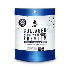 MOMOF4TRANSFORM MO4T collagen powder unflavored bottle for easy daily use and skin support.