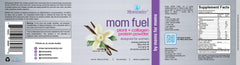 Momsanity post-workout shake suggests a satisfying, protein-rich recovery option.