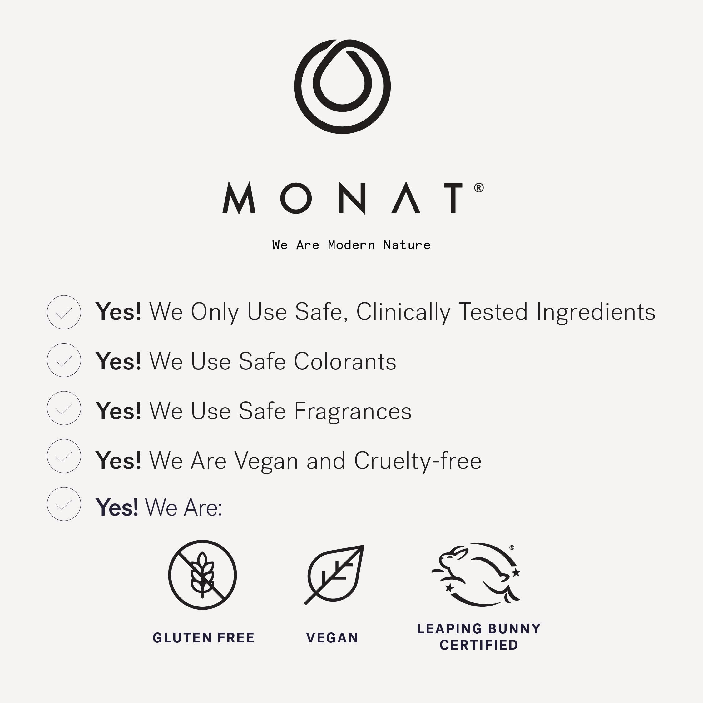 MONAT IR bottle-pour showcases elegant use of the supplement.