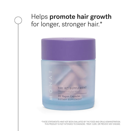 MONAT IR capsule in daily-use context demonstrates easy incorporation into routines.