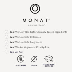 MONAT Sleep Drops bedside setup suggesting a gentle unwind ritual
