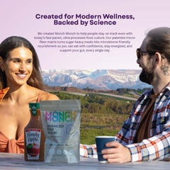 Monch Monch breakfast scene suggests quick fiber boost with meals.