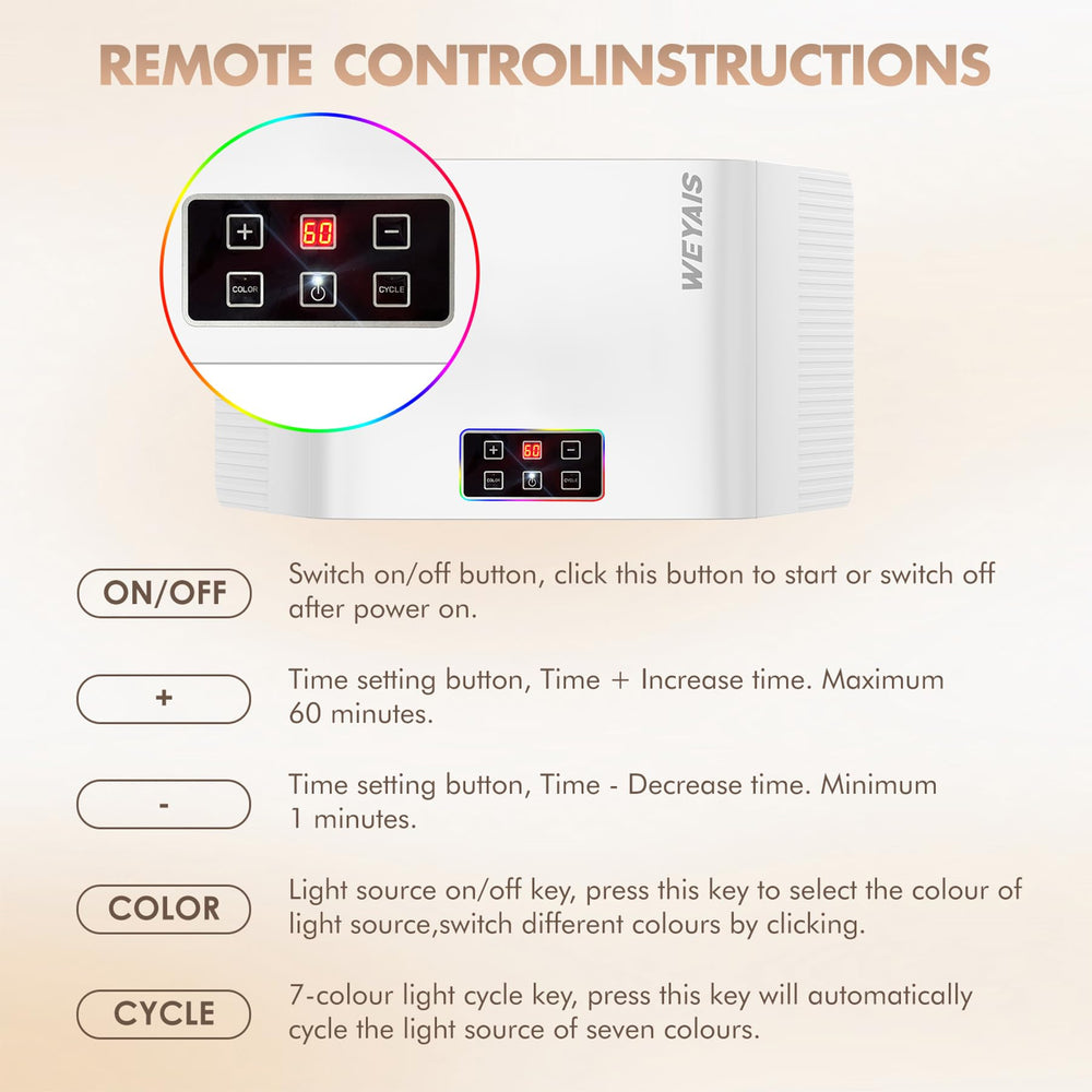 Monhallnow intelligent touch control LED sessions for easy use