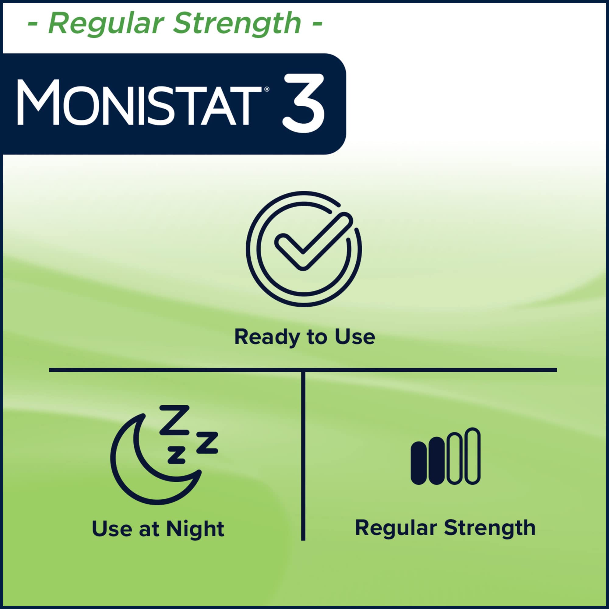 Monistat brand trusted by gynecologists in OTC antifungal care.