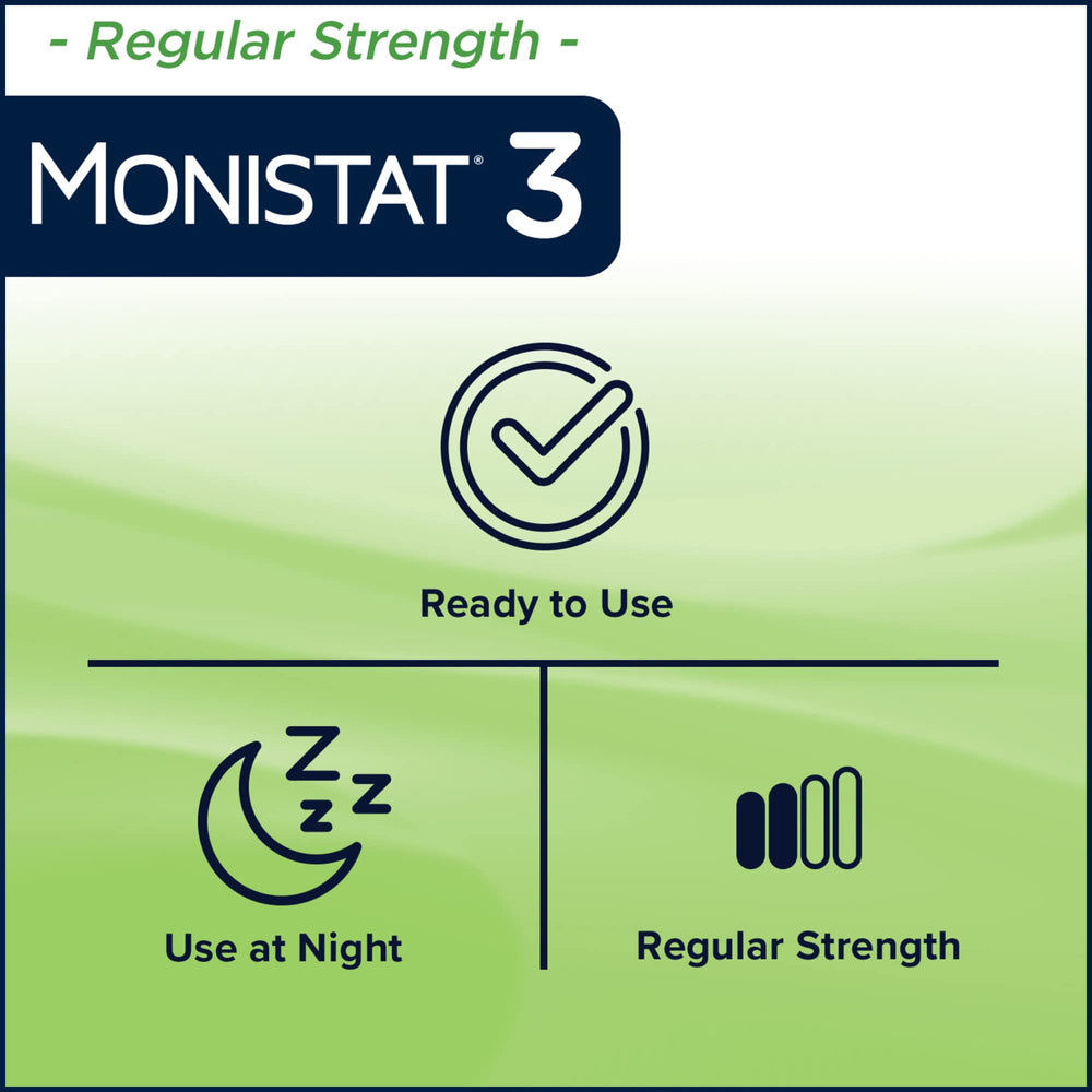 Monistat brand trusted by gynecologists in OTC antifungal care.