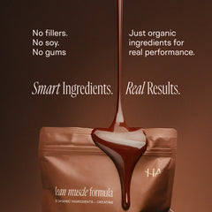 Monk fruit-sweetened label on bag highlighting natural sweetness