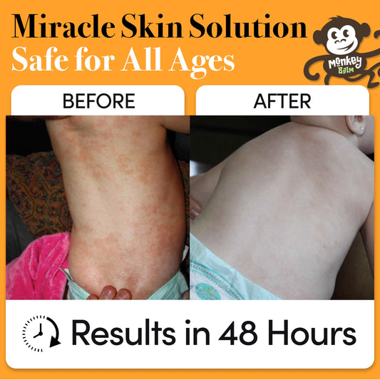 Monkey Balm ingredient blend highlighting natural oils and butters