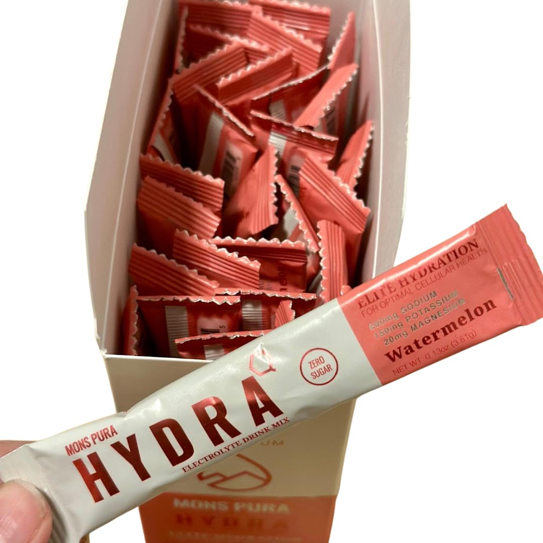 Mons Pura Hydra Watermelon daily routine setup for consistent hydration