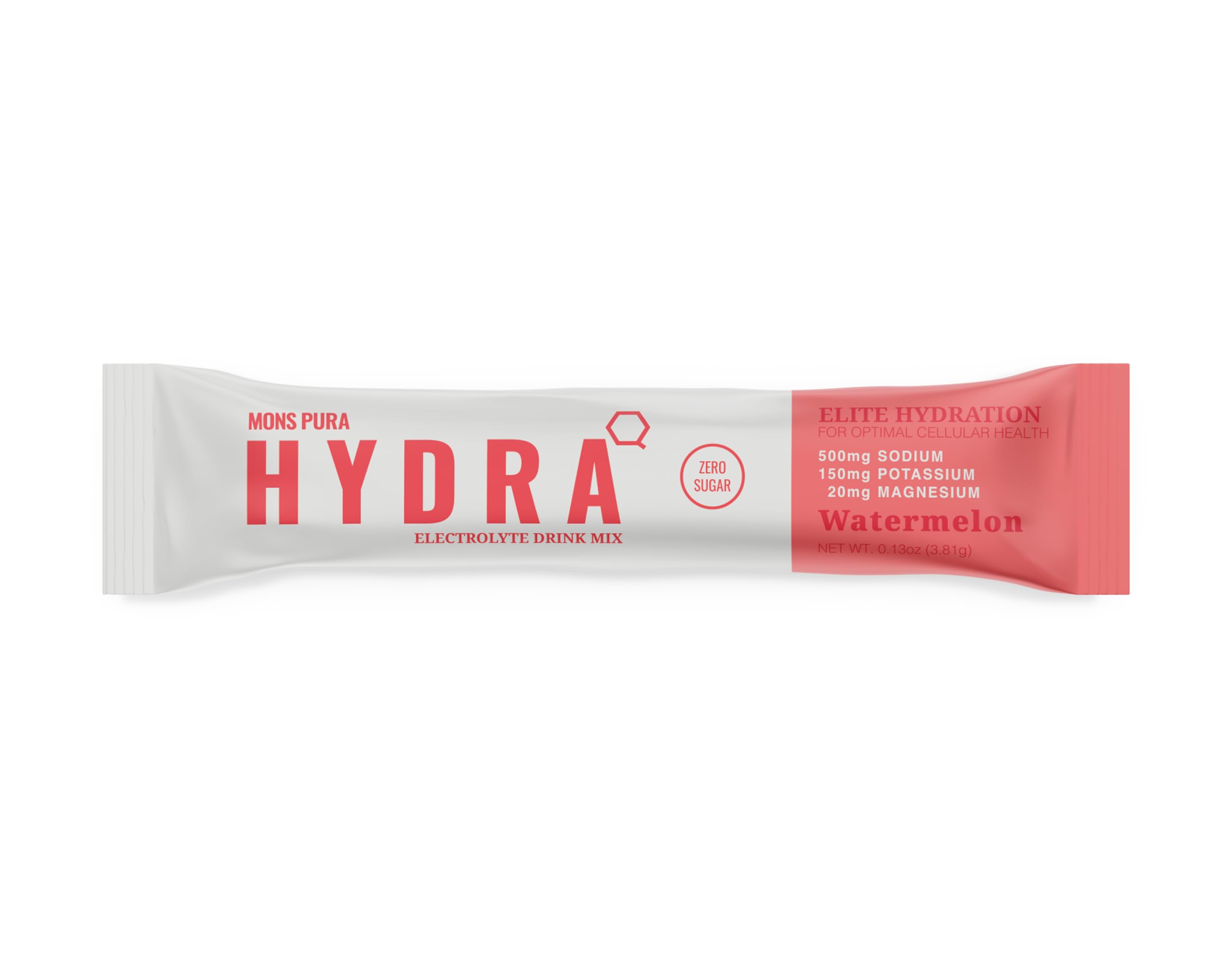 Mons Pura Hydra Watermelon powder ready to recharge after workouts