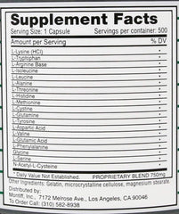Montiff All Basic Plus 500 capsules packaging ideal for daily dietary routine