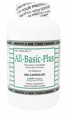 Montiff All Basic Plus advanced amino acid formula bottle supports balanced amino acid intake