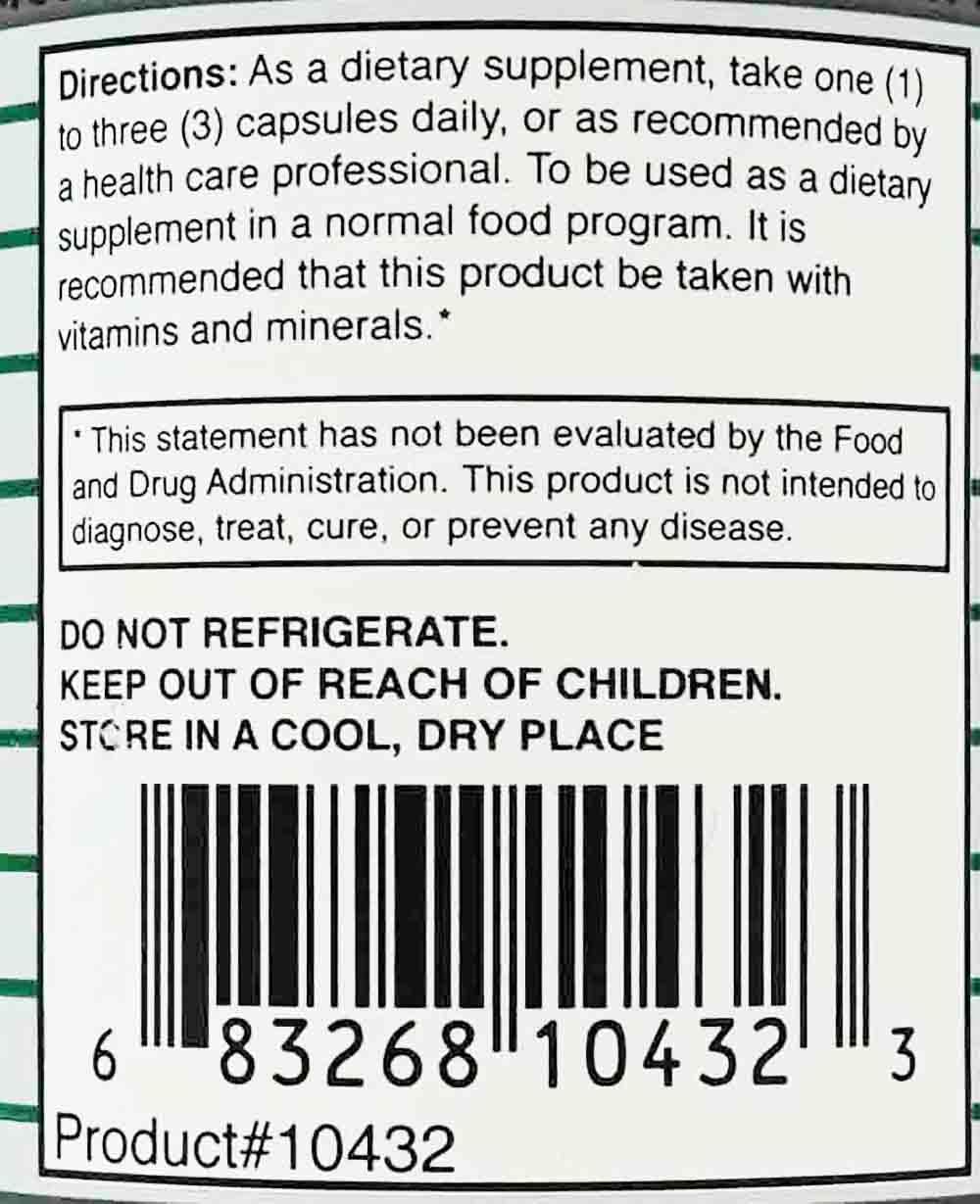 Montiff L-Histidine label packaging highlighting clean ingredients