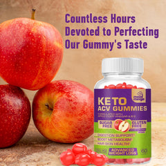 Mood Mingle Keto ACV Gummies texture close-up emphasizes chewy, palatable flavor.