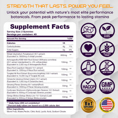 Moogu Organics Maca root gummies closeup for energy and stamina.