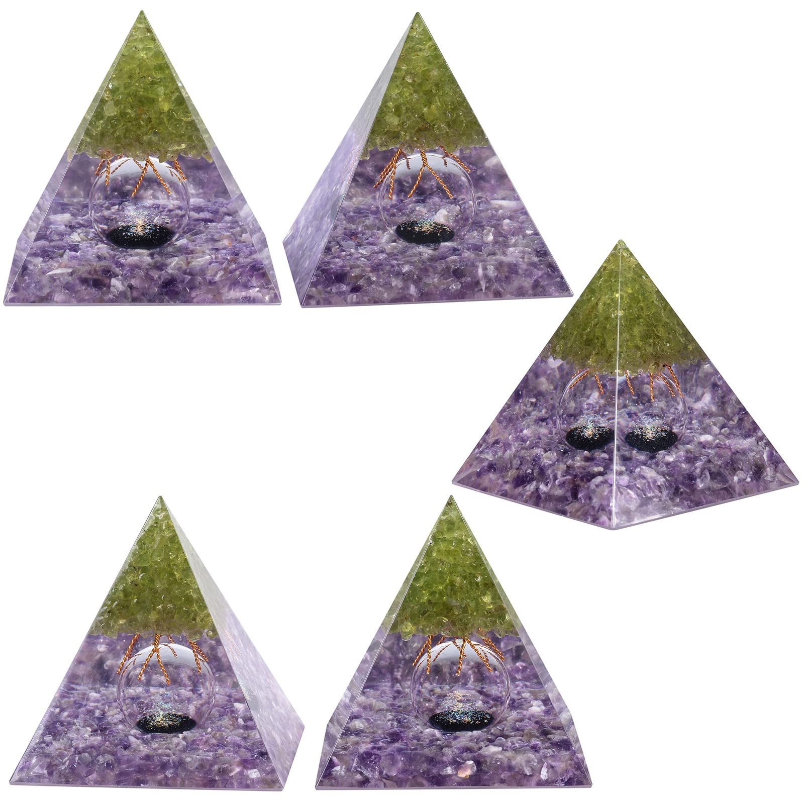 MookaiteDecor Amethyst-tumbled stones closeup emphasizing calming hues.