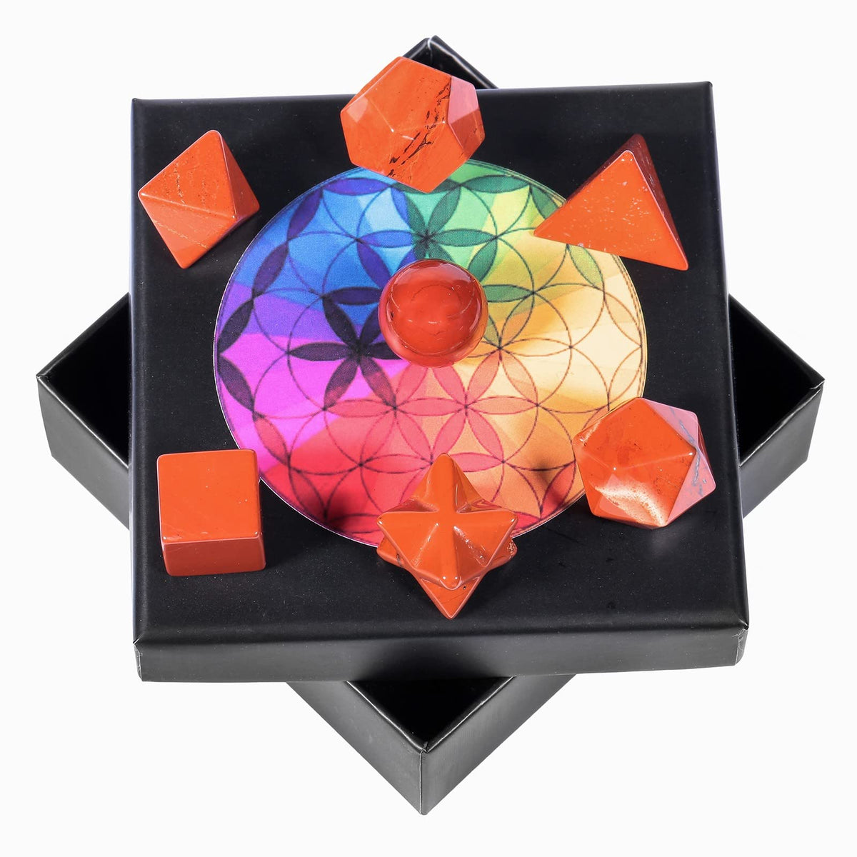 mookaitedecor Merkaba star crystal for meditation and energy balance