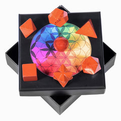 mookaitedecor Merkaba star crystal for meditation and energy balance