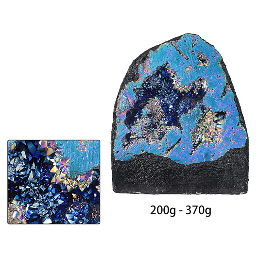 mookaitedecor titanium-coated quartz edge glows vividly for stylish display