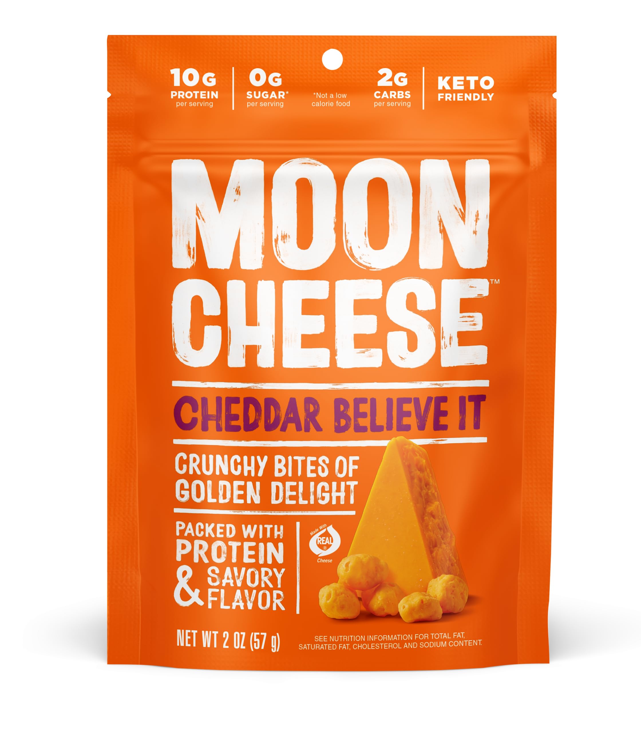 Moon Cheese Get Pepper Jacked bites add spicy-cheesy zing and protein.