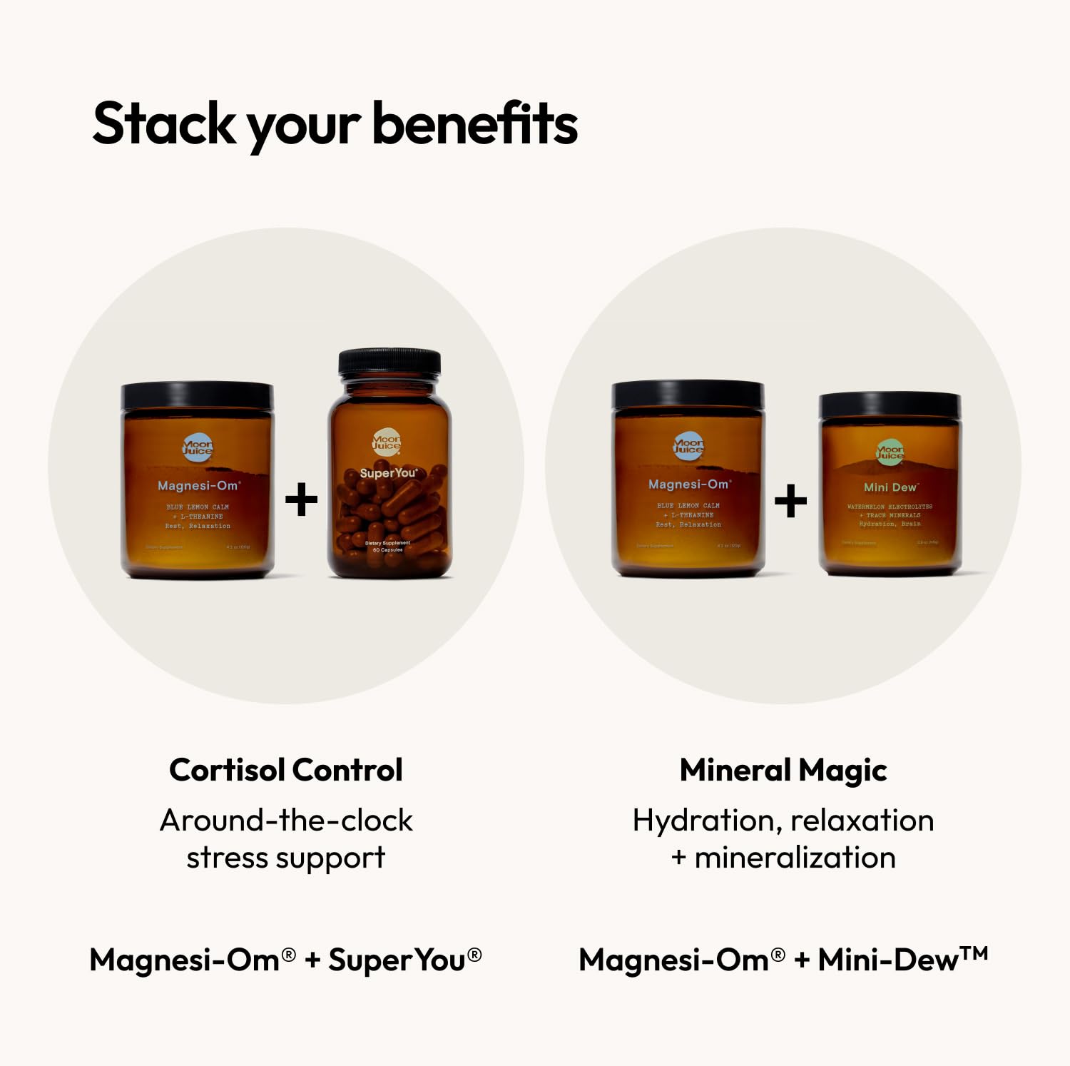 Moon Juice Magnesi-Om blue lemon packaging ready for daily use.