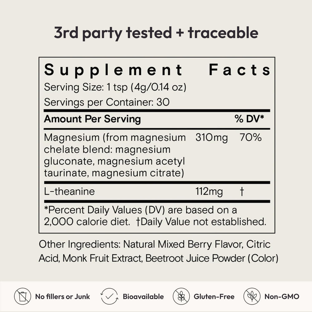 Moon Juice Magnesi-Om label close-up highlighting ingredients
