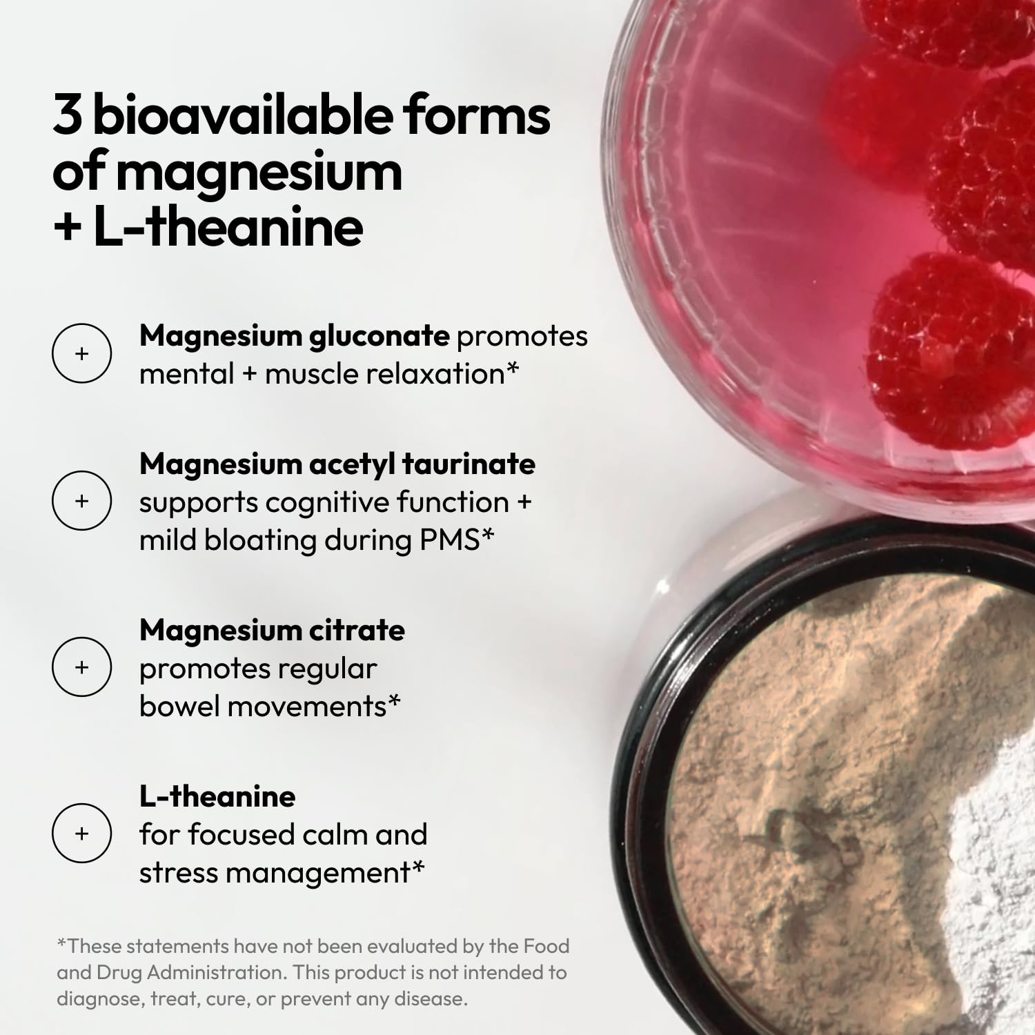 Moon Juice Magnesi-Om powder stirred into water for a calm sip