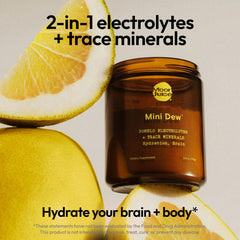 Moon Juice Mini Dew pink salt crystals illustrating minerals