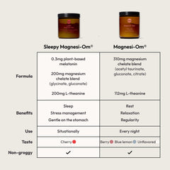 Moon Juice Sleepy Magnesi-Om night routine setup for bedtime unwind.