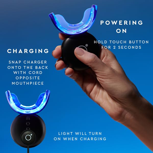 MOON USB charger lets you recharge the device anywhere.