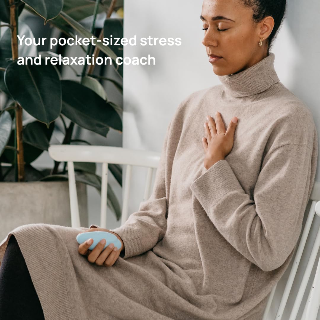 Moonbird sleep-support device on nightstand promoting deeper rest.
